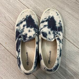 Madewell slip on the dye shoes